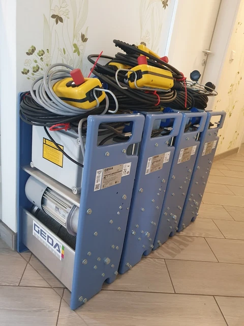 Fixlift Geda Bauaufzug Stecklift Dachdeckeraufzug Ziegelaufzug in