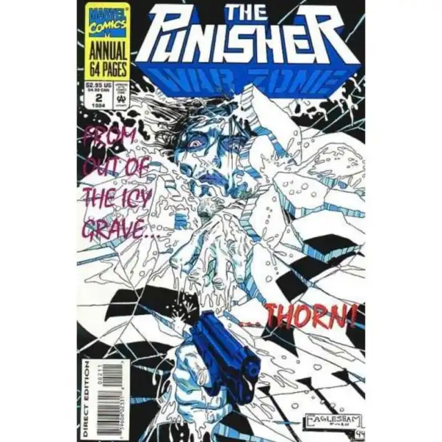 Punisher: War Zone (1992 series) Annual #2 in NM minus cond. Marvel comics [x]