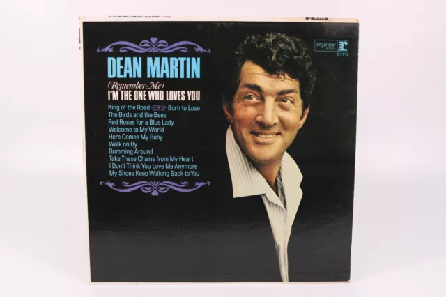 Dean Martin Remember Me I'm The One Who Loves You Reprise Records 33 RPM Vinyl