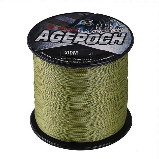 Army Green 100M 300M 500M 1000M Dynema Dorisea Braided Fishing Line 6lbs-500lbs