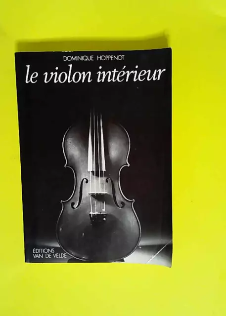 Le Violon intérieur  - Dominique Hoppenot