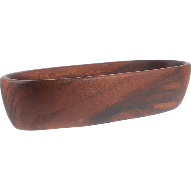 Vassoio da portata rustico legno ciotola frutta legno piatto frutta decorazione