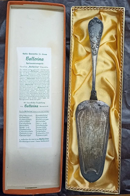 Sammelbesteck von Ballerina, 100 Silber, Tortenheber