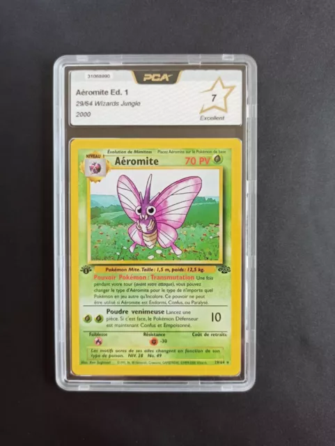 Pokemon Aeromite 29/64 Non Holo Edition 1 Card - Jungle - FR - PCA 7