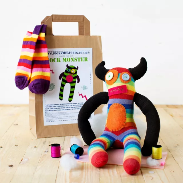 Kit marionnette à main à fabriquer - Sock friends Puppets - Papillon -  Marionnette à main - Creavea