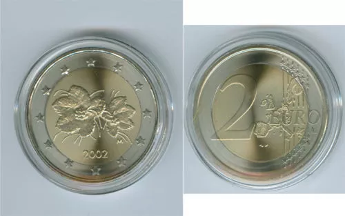Finnland  2 Euro Kursmünze Moltebeere PP  (Wählen Sie zwischen: 1999 - 2022)