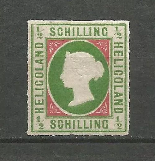 Helgoland Heligoland Viktoria Victoria 1867 Mi 1 I 1/2 schilling #1-I-2 MNG(*)