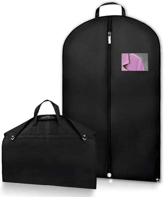 Custodia Antipolvere Borsa Porta Abiti Da Viaggio 110x60x10cm - In Tessuto Oxford Con Tasca Scarpe Antipolvere Impermeabile - 9