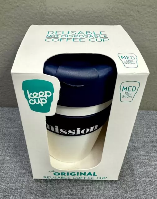 Brand New KEEP CUP Reusable Travel Mug Coffee Cup 12oz / 340ml W/Logo Australia