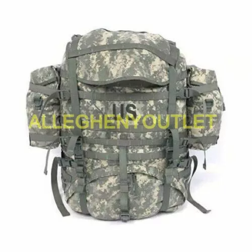US MILITARY MOLLE II Large Rucksack Field Pack Complete Frame Pouches Straps ACU