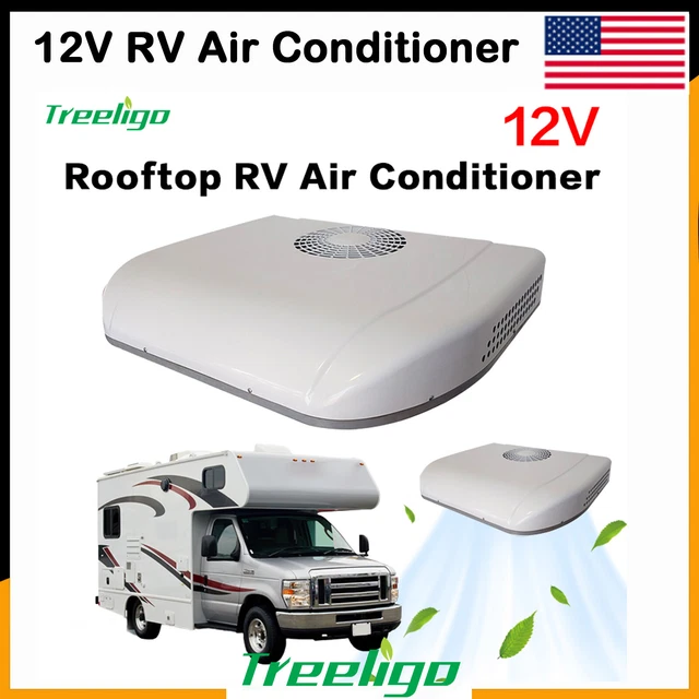 13.5K 12V ELECTRIC RV Outdoor Rooftop Air Conditioner Fits RV Caravan