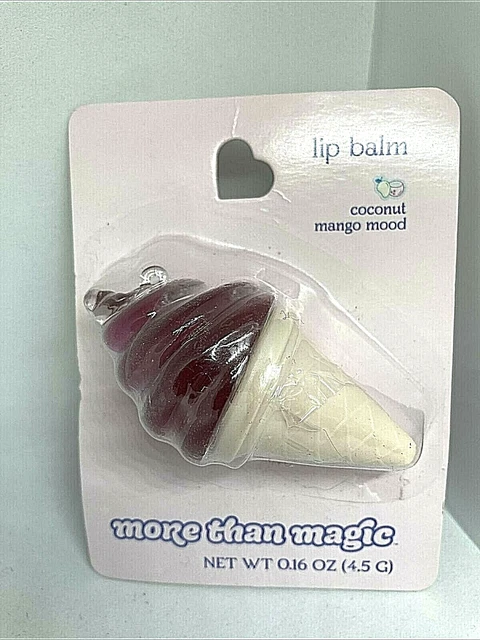 Lip Balm More Than Magic Ice Cream Cone Coconut Mango 0.16 fl oz New Sealed NIP
