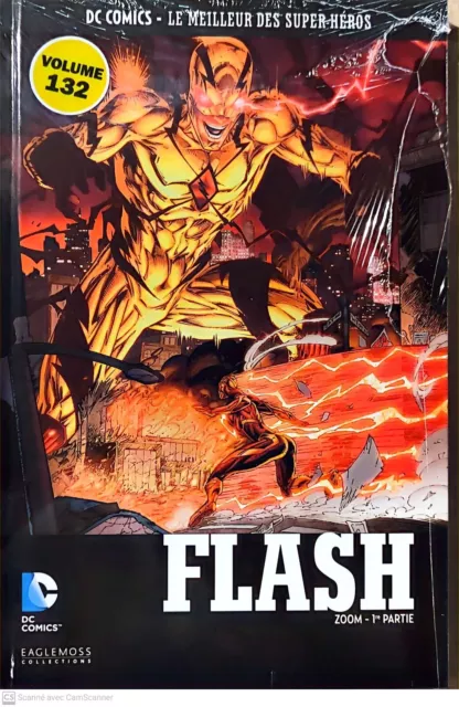 BD DC comics le meilleur des super héros 132 flash Zoom partie 1 eaglemoss