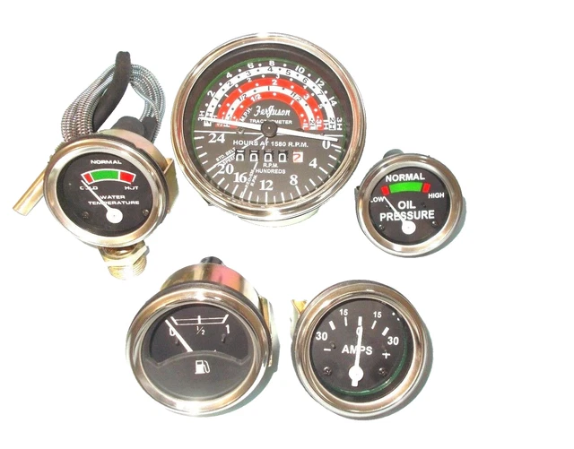 SET MANOMETRO CONTAGIRI Per Trattore Massey Ferguson MF35 MF50 MF65