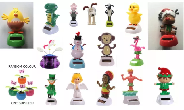 Solar Powered Dancing Figures Solar Bobble Head Cute Animal Dancing Doll  Solar Dancer Dog Toy Solar Power Bobbleheads For Home - AliExpress