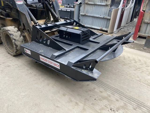 New JCT Hydraulic Skid Steer Brush Hog Mower 72" attatchment