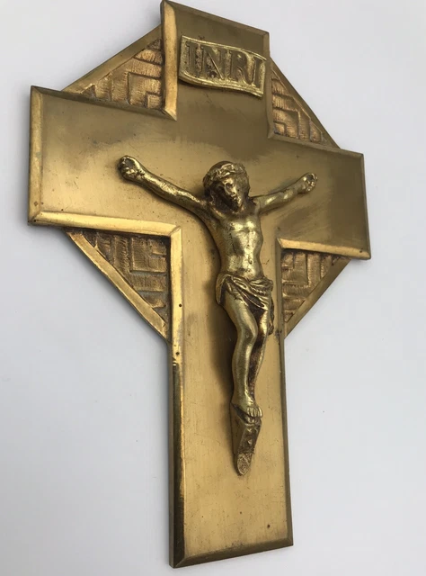 3 Croix En Bois à Accrocher - Décoration Religieuse Murale - Baptême, Communion, Mariage - Cadeau Spirituel