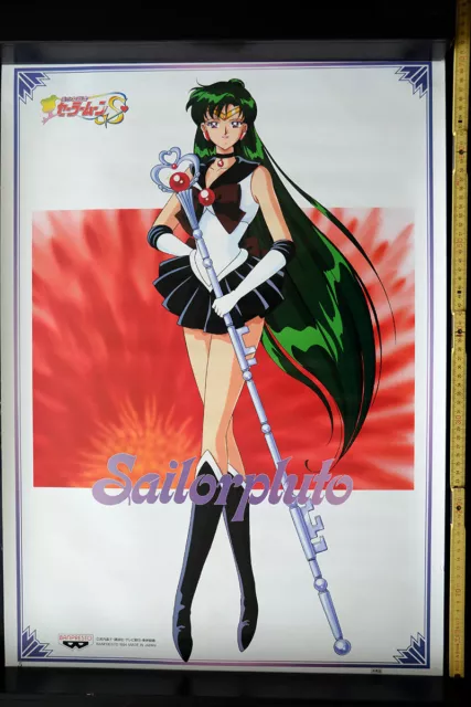 Sailor Moon S SAILOR PLUTO ORIG. VINTAGE POSTER  73x51,5cm Naoko Takeuchi 4448