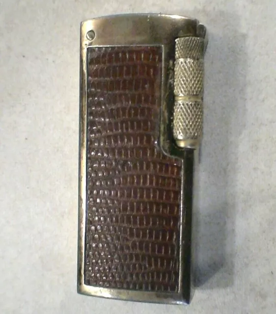 Briquet Ancien - Brissaud-Lux Lézard type Quercia - Lighter Feuerzeug Accendino