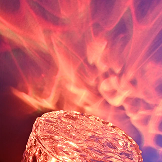 WATER RIPPLE BEDSIDE Lamp Wireless Dimmable Light for Home Furnishing