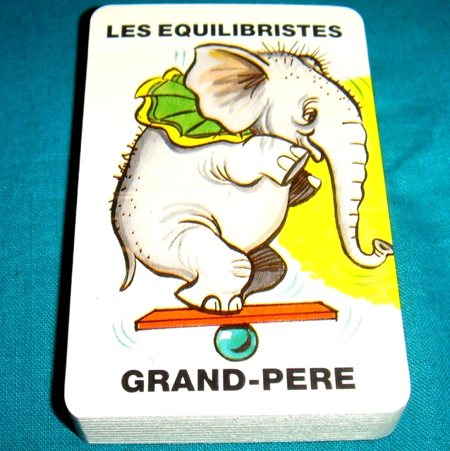 Ancien Jeu De 7 Familles – Métiers – Dos Miroir Caricatures – TRÈS ABÎMÉ