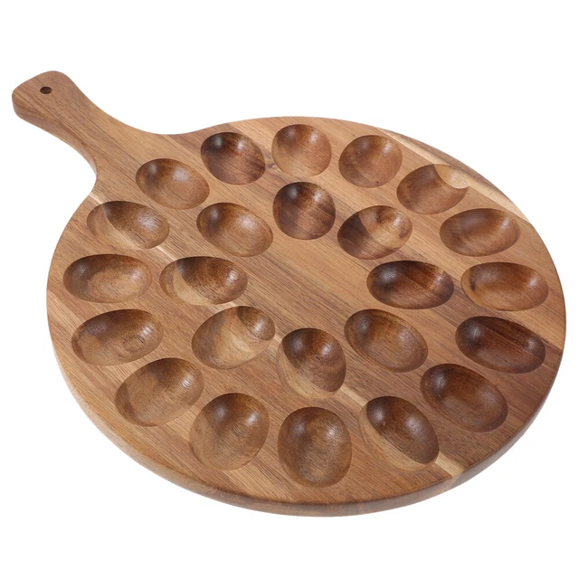 Plateau à œufs En Bois Cuisine Créative Plateau De Rangement
