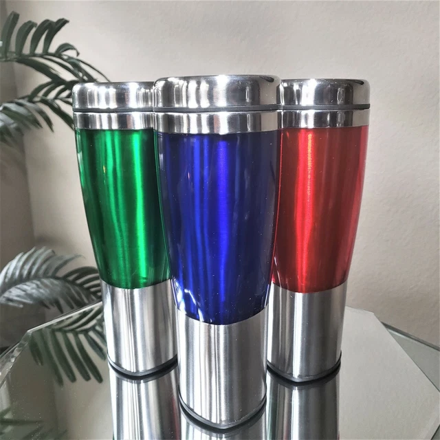 One Insulated Coffee Travel Mug Stainless Steel Vacuum Cup 16oz "Great Deal"