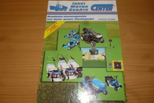 Prospekt / Katalog Iseki Motor Geräte Center Katalog 99/2000