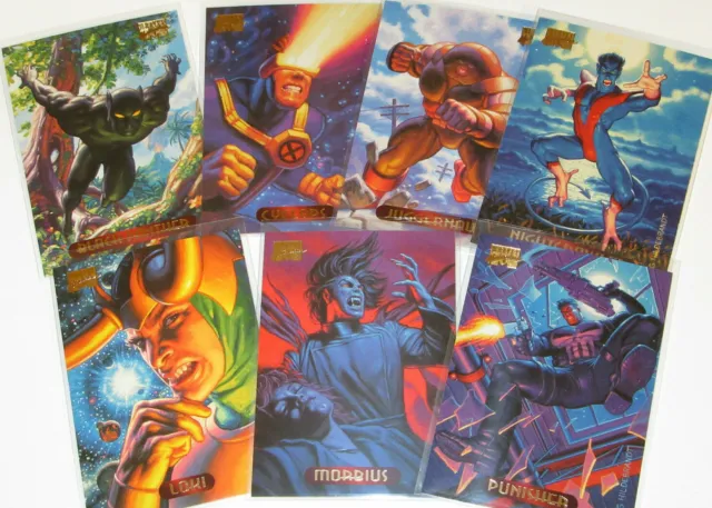 1994 Marvel Masterpieces Base Set Trading Cards - Choose for your set!