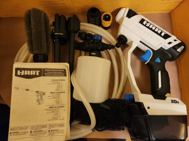 HART 20-Volt Cordless Pressurized Vehicle Cleaner (Battery Not Included)