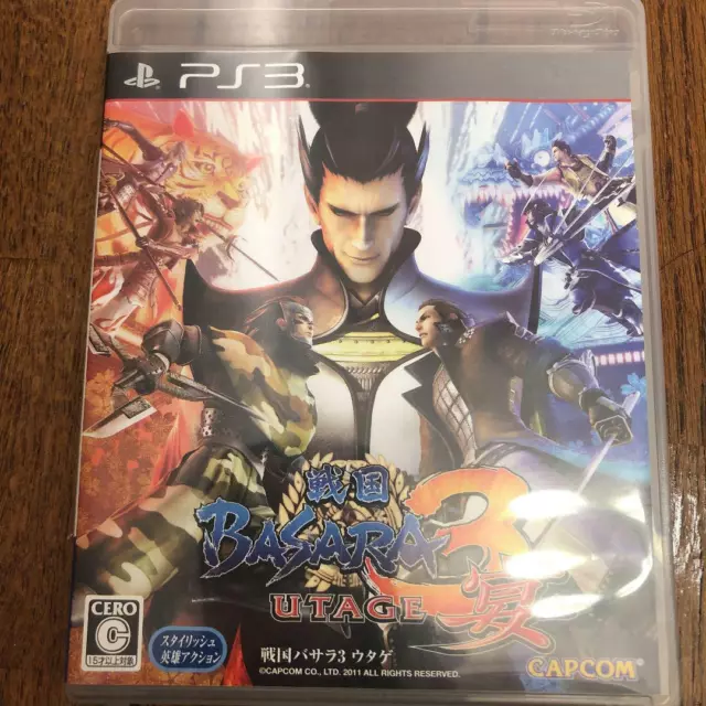 PS3 Sengoku Basara 3 40051 Japanese ver from Japan