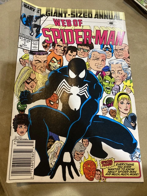 WEB OF SPIDER-MAN ANNUAL #3 ~ Marvel 1987 ~ Everything about Spider-Man ~ VF+