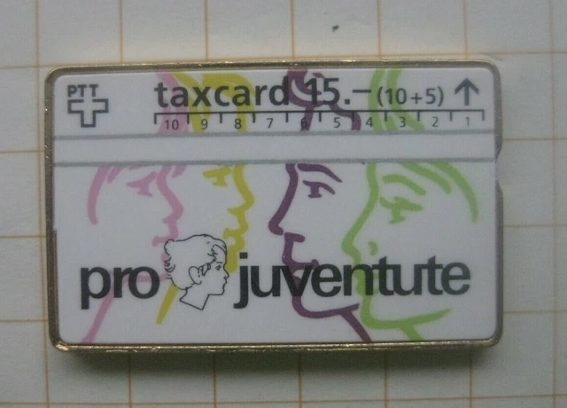 TAXCARD PTT  / POST / SCHWEIZ  ............................... Pin (265g)