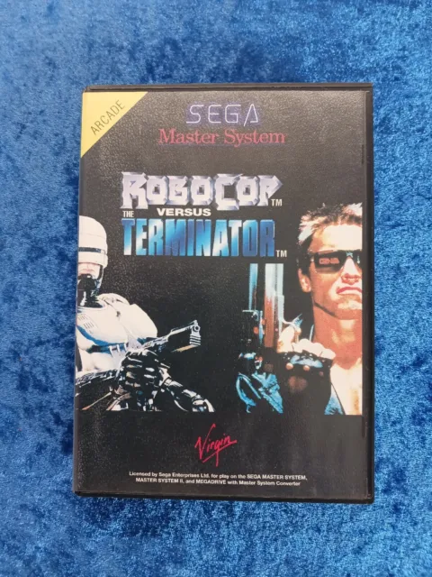 Sega Master System Spiel | RoboCop versus The Terminator