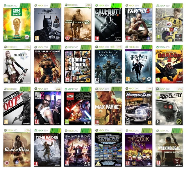 XBOX 360 GAMES Buy One Or Bundle Up Fast Delivery £3.95 PicClick UK