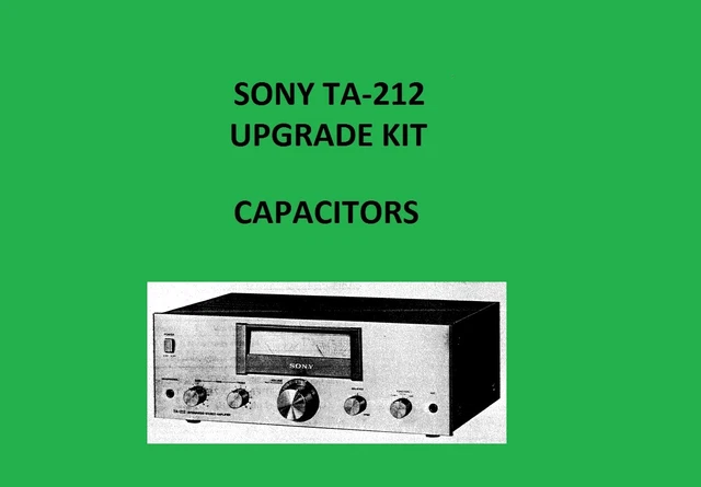 KIT De Réparation SONY TA-F630ESD - Tous Condensateurs Neufs Pour Ampli Stéréo