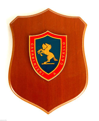 CREST CARABINIERI A CAVALLO nuovo 18x22cm. 