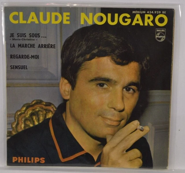 JE SUIS SOUS claude nougaro - disque vinyle 45 tours EUR 6,40 - PicClick FR