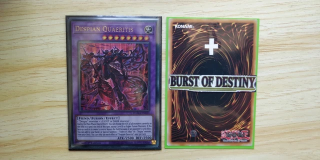Carta Yu-Gi-Oh! Despian Quaeritis - DAMA-EN034 Ultra Rara 1ª Edición - Dawn Of Majesty