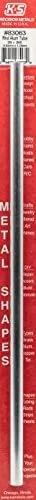 K&S 83063 Round Aluminum Tube, 3/8" OD x 0.049" Wall x 12" Long, 1 Piece,