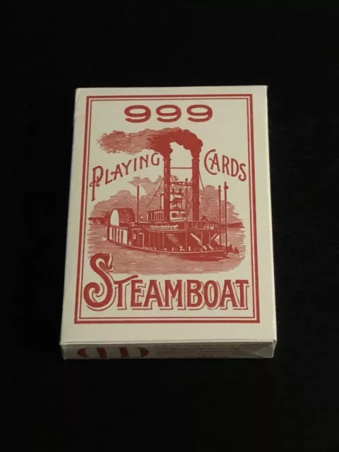 Steamboat 999 Deck Red Back Dan Dave Buck Playing Cards Reprint Edition