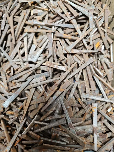 K944- 11 lbs Antique Original NOS Cut Nails - HARDWARE 2"