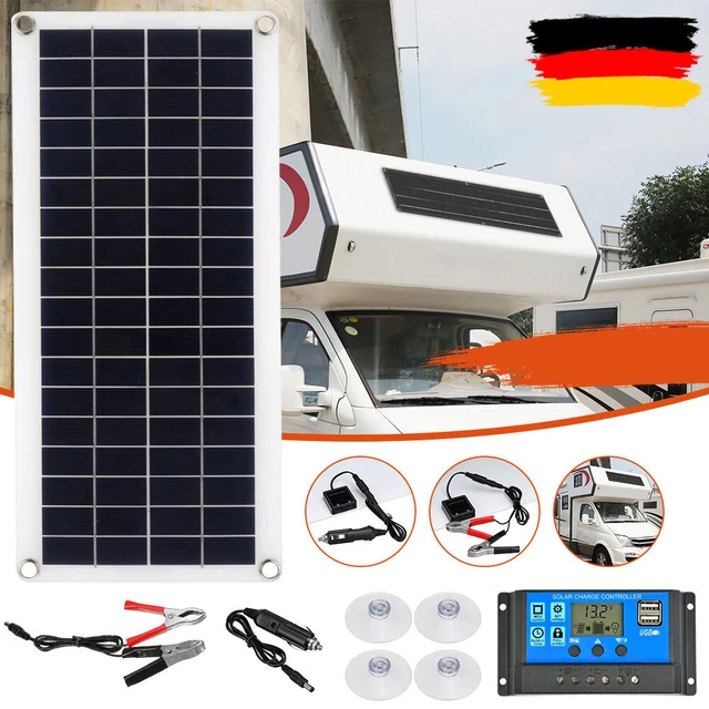 Kit Panneau Solaire 50 W – Facile à Installer Avec Contrôleur, Made In China