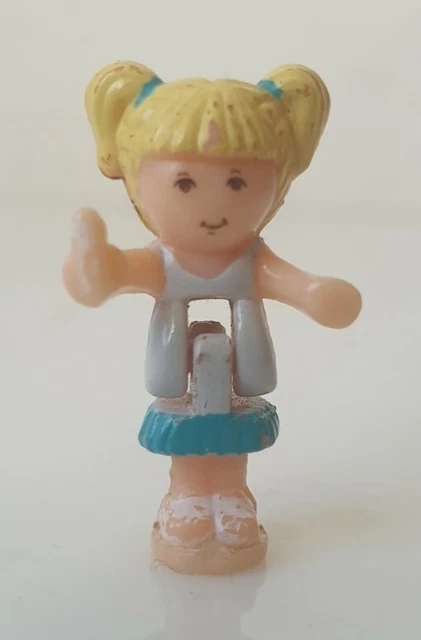 Polly Pocket vintage rare COMPLET 1992 de collection thème Ecole tampons + encreur - Jeux & Jouets
