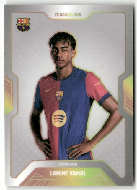 Carte Collector Lamine Yamal Barcelone 125ᵉ Anniversaire – Holo /125 – Saison 2024-25