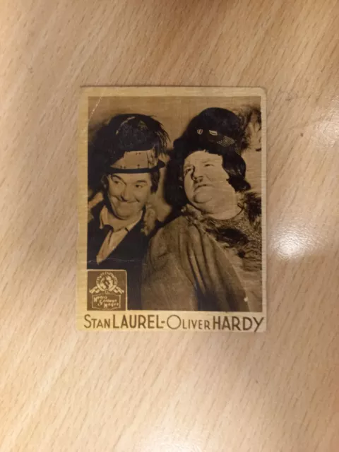 Stan Laurel - Oliver Hardy - Concorso Calze Lux  1937 Metro Goldwin Mayer