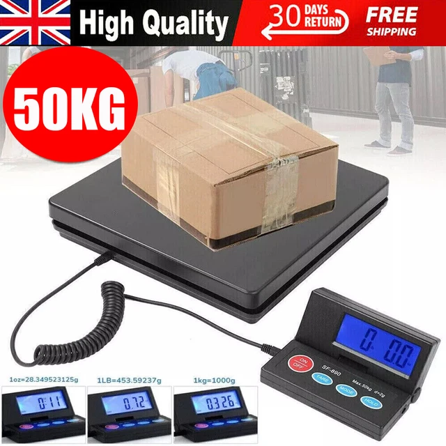 Heavy Duty 660LB 300KG Industrial Platform Postal Weighing Scales Large Digital | UK - View #10