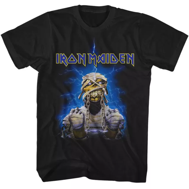 Iron Maiden Powerslave Maman Eddie En Chaînes Homme T Shirt Rock Band Article