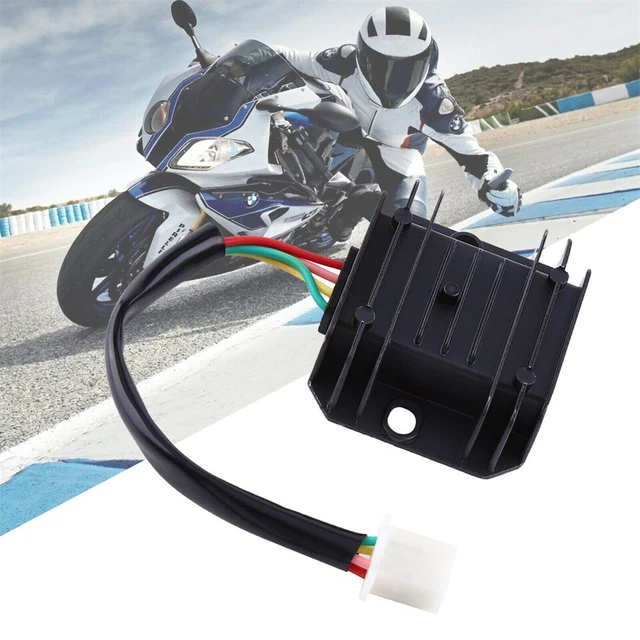 Stabilizzatore Di Tensione Universale Per Moto Motor Bike 12V 6v Regolatore Di Corrente Raddrizzatore ATV Scooter 4 Pin AVR Autostabilizzatore - Foto 6