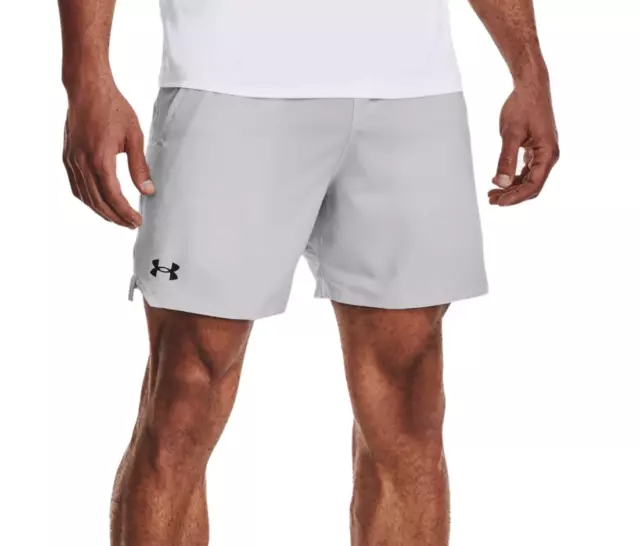 Under Armour Men's Ua Vanish Woven 6 Inch Shorts, Halo Gray, M